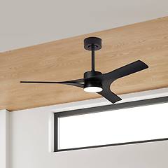 Mantra Ventilatore Da Soffitto Thai Nero D. 122 Cm