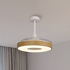 Mantra Ventilatore Da Soffitto Coin Trasparente D. 43 Cm