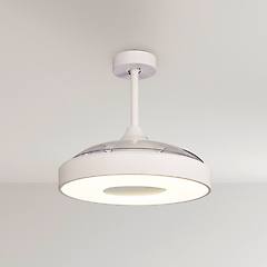 Mantra Ventilatore Da Soffitto Coin Trasparente D. 50 Cm