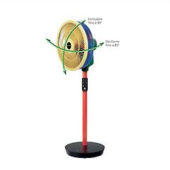 macom ventilatore a piantana colour fan