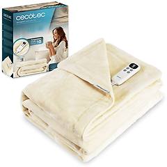 cecotec manta elettrica heatconfort calma 180x130cm 10 livelli controllo lcd frannel