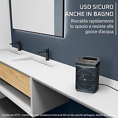 Rowenta - Termoventilatore Instant Comfort Aqua So6551f0-nero