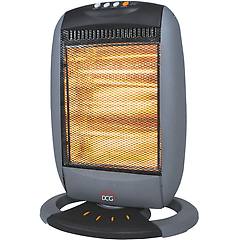 Dcg Stufa Alogena Oscillante 400-800-1200 W Grigio