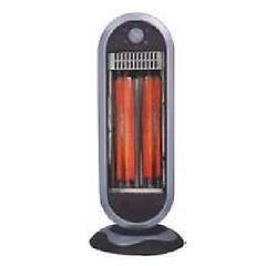 zephir stufa 900w 2 elementi in carbonio oscillante colore grigio nero