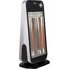 Dcg - Stufa Elettrica Sa9849-silver/nero
