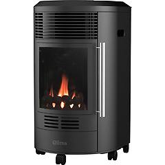 Qlima - Gh8034 Stufa A Gas Potenza 3400 Watt 110 M3 Riscaldabili