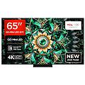 65q7c 65'' qled tv 4k qd-mini led hdr premium 2000 google tv (dolby vision iq & atmos pannello