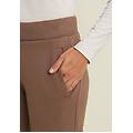 pantaloni sportivi con gamba dritta e dettagli luminosi fossil donna xxs