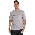 t-shirt girocollo grigio