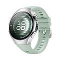 watch 5 42mm / cassa in acciaio inox 316l e cinturino verde / compatibile con ios e android e
