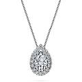 collana oro 750 (18kt) con pendente donna created diamonds eternity 5699184