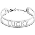 bangle sunrise acciaio cristallo collezione sunrise bianco