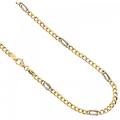 collana uomo in oro giallo e bianco 803321717661
