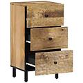 - credenza 40x33x75 cm in legno massello di mango