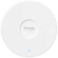 omada access point tri-band wi-fi 7 be12000 eap787 bianco supporto poe