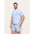 pigiama corto daily pajamas ii / azzurro / m azzurro