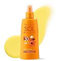 bottega verde sol ibisco argan spray solare protegge ed esalta l'abbronzatura con olio di ibisco e