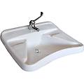 lavabo in ceramica per disabili 65 x 57 cm