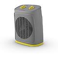 caldo rock o interno grigio giallo 2000 w riscaldatore ambiente elettrico con ventilatore
