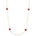 collana donna in oro giallo corallo 803321723806