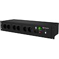 a03-pdu1000-rc ups rack off line 800va (480w) per rack 19 corti 153mm batteria 12v 9ah 8p schuko in