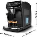 domestic macchina caff&egrave; superautomatica series 3300 ep3321/40 nero