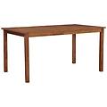 - tavolo da pranzo in legno massello di acacia 150x90x74 cm
