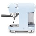 macchina caffè espresso 50 style azzurro ecf02pbeu