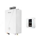 caldaia a condensazione momiji 34 kw con cronotermostato wi-fi integrato completa di kit scarico