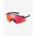 occhiali equinox nero con lenti ridescape rosa