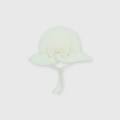 cappello in pizzo da neonata bianco taglia 1/3m