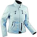 a-pro giacca donna moto scooter protezioni ce sfoderabile impermeabile azzurro xs