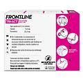 frontline tri-act antiparassitario per cani contro parassiti e insetti volanti 2-5kg kit 9 pipette