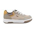 sneakers da bambino beige con zip taglia 31