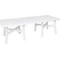 leroy merlin tavolo da giardino allungabile trio plus in resina bianco per 6 persone 180/240x100cm