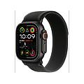 watch ultra 2 gps + cellular 49mm cassa in titanio nero con cinturino trail loop m/l
