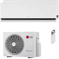 condizionatore dualcool premium dual split 9000+12000 btu inverter a+++ wifi unità esterna 4.