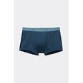 boxer in microfibra con logo uomo blu taglia 7