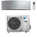 climatizzatore monosplit bluevolution emura ftxj-ms / rxj-m silver r-32 wi-fi classe a+++ 12000 btu