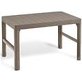 allibert tavolo da giardino lyon cappuccino