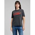 t-shirt in cotone con stampa