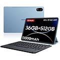 mega 8 4g 13 fhd+ ips 12 gb/512 gb android 15 blu + tastiera bluetooth inglese