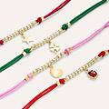 bracciale silver baby argento dorato cubic zirconia collezione silver baby giallo