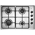 piastra a gas butano hlx 50 4g al 4 zone 50 cm in acciaio inox
