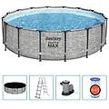 - piscina power steel rotonda 488x122 cm