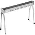 barbecue per arrosticini in acciaio inox con gambe rimovibili 119x14 5 cm