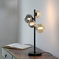 lampada da tavolo led design popsicle nero luce calda luce bianco caldo 1200 lumen