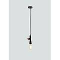 luce ambiente design lampadario industriale amarcord rame e27 ø54cm