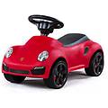 porsche 911 rossa auto da passeggio per bambini con sedile in pelle