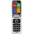 contender telefono cellulare gsm dual sim con tasti grandi blu-viola
